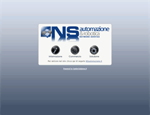 Tablet Screenshot of nsautomazione.it